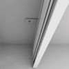 Adjustable Ceiling-Mount Curtain Valance, Cuttable Aluminum, Black, 2.4 m (7.9 ft) view 3