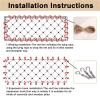 Jute Rope Net, Safety Net, Plant Climbing Net, Multiple Sizes (1 x 5 m) view 4