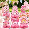 Back to School Decoration for Girls 2026 - 6-Piece Honeycomb Table Stands view 4