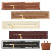 GEEHUA 5-Pack PU Leather Zippers view 1
