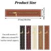 GEEHUA 5-Pack PU Leather Zippers view 2