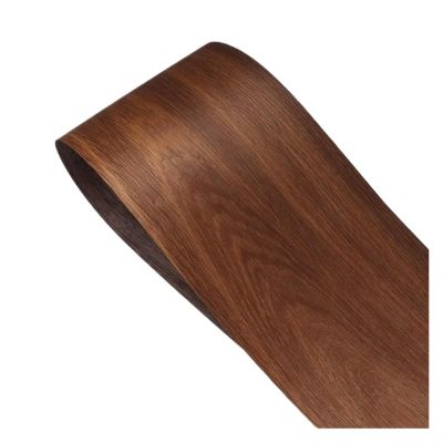 Oak Veneer Band, 22.5 m × 13–15 cm, 0.25 mm, Multicolor Fleece Backing (Gradient Color)