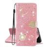 SEHEYA Rose Gold Glitter Wallet Case for Xiaomi 15T Pro, Planet and Star Design view 1