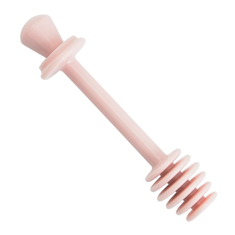 Lecreatekit Ribbed Honey Spoon for Coffee & Tea
