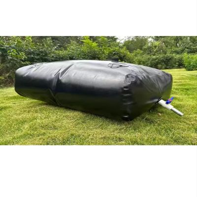 Extra-Large Water Storage Bag, Durable Foldable Water Bladder for Drought Conditions | Portable Water Tank with Faucet