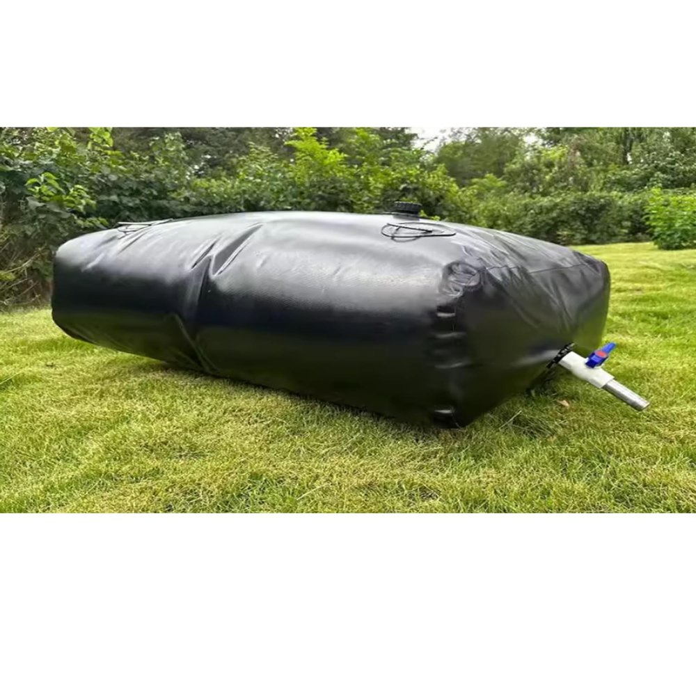 Extra-Large Water Storage Bag, Durable Foldable Water Bladder for Drought Conditions | Portable Water Tank with Faucet