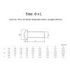 Round-Head Copper Solid Rivets, Aluminum Alloy, Assorted Pack (14 mm, M10, 20 pcs) view 2