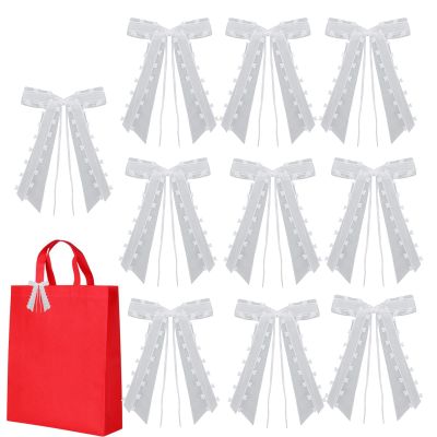 Romantic Wedding Car Bow Set