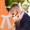 Romantic Wedding Car Bow Set view 4