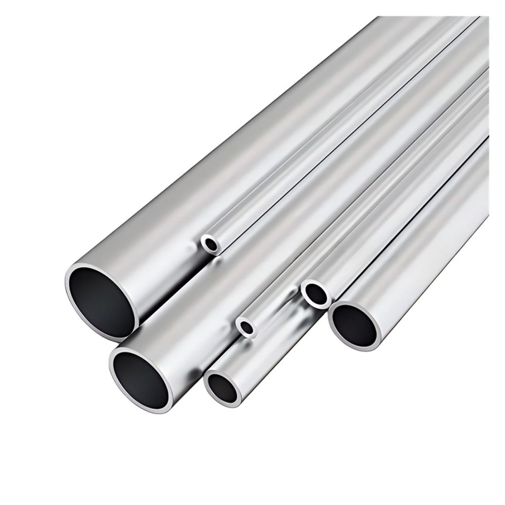 6063 Aluminum Alloy Round Straight Tube, 1.1–8.8 mm OD, 0.2–2.5 mm Thick, 300/500 mm Length (500 mm, OD 7 × ID 4.2 mm)
