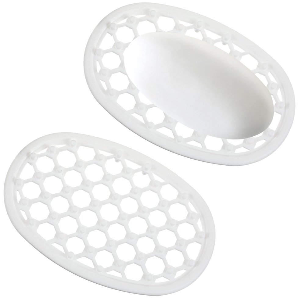 2-Pack Silicone Soap Dish