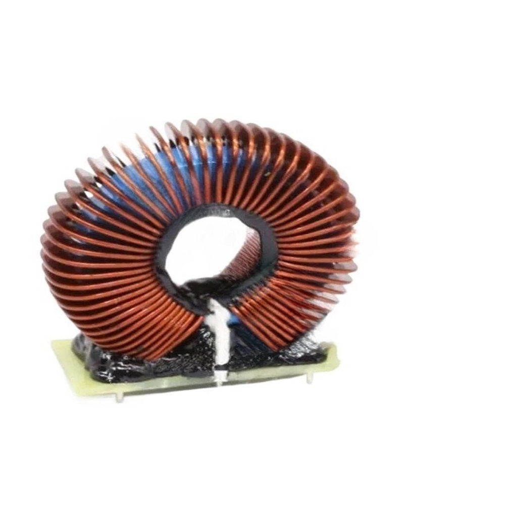 Inductor Coil, Magnetic Ring, 200 µH 50 A Ferrosilicon Flat-Wire Reactor for Photovoltaic Energy Storage and PCS
