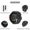 MELEJIA 26mm Orange Silicone Replacement Band for Garmin Fenix 8 51mm, 7X/7X Pro, 6X/6X Pro and More view 3