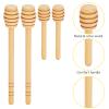 Abeillo 4-Piece Wooden Honey Dipper Set view 3