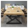 Lar Conference Table for Business Meetings, Seminar and Training Seating, 48 Heavy-Duty Design for Improved Stability, Ideal for Office Use view 3