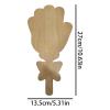Handcrafted Wooden Flower Bouquet view 2