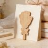 Handcrafted Wooden Flower Bouquet view 3