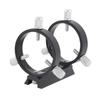 60 mm Guide Ring Set, Three-Point Astronomy Guide Rings, 1 Plate, 2 Rings, 8 Screws view 1