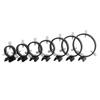 60 mm Guide Ring Set, Three-Point Astronomy Guide Rings, 1 Plate, 2 Rings, 8 Screws view 3