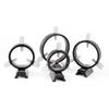 60 mm Guide Ring Set, Three-Point Astronomy Guide Rings, 1 Plate, 2 Rings, 8 Screws view 4