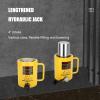 Hydraulic Cylinder Jack with Hand Pump and Automatic Return, 30T + CP-700 Hand Pump view 3