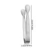 Ice Tongs 11 x 1.2 cm, 2 pcs, Stainless Steel 304 view 4