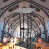 Curved Podium Stand with Inner Shelf and Truss Design for Portable Presentations in Churches, Schools, and Offices view 3
