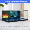 DJHGNFRDK Acrylic Display Case, Custom-Size and Stackable, Easy Assembly (250 x 250 x 350 mm/10 x 10 x 14 in) view 4