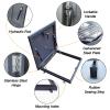 Galvanized Steel Roof Window Cover, Outdoor, Rainproof Lift-Up Hatch with Lockable Handle view 4