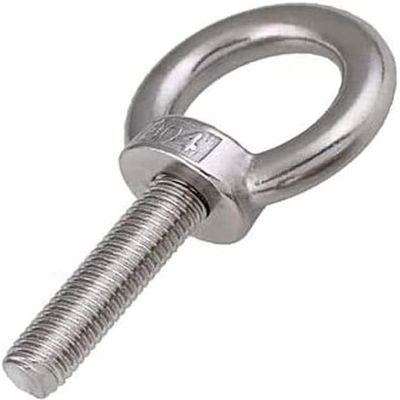 Eye Bolts with Nuts, M16 Male Thread, Stainless Steel, M16 x 80 mm