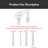 Eye Bolts with Nuts, M16 Male Thread, Stainless Steel, M16 x 80 mm view 2