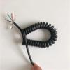 PUR Spring-Wire Shielded Cable, 6-Conductor, 22 AWG, Telescoping Coil, 2.5 m, 5 m, or 7.5 m (Stretches to 10 m) view 1