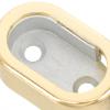 HINTRMENT Zinc Alloy Curtain Rod Holders - 2 Pack view 3