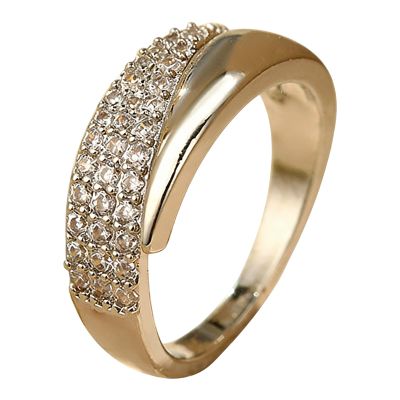 Adjustable Sparkling Copper Ring
