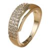 Adjustable Sparkling Copper Ring view 1