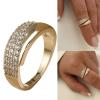 Adjustable Sparkling Copper Ring view 2