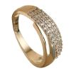 Adjustable Sparkling Copper Ring view 4