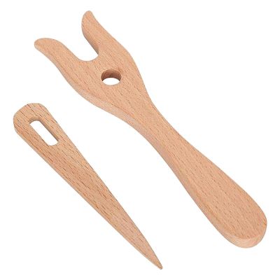Wooden Lucet Fork - Knitting Tool