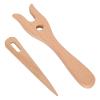 Wooden Lucet Fork - Knitting Tool view 1