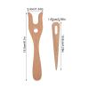 Wooden Lucet Fork - Knitting Tool view 2
