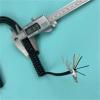 Spring-Shielded 5-Core Wire Spiral Cable, 24 AWG, High-Temperature Resistant, 2.5–7.5 m view 2