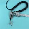 Spring-Shielded 5-Core Wire Spiral Cable, 24 AWG, High-Temperature Resistant, 2.5–7.5 m view 3