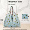 Foldable Waterproof Shopping Bag - Bee view 4