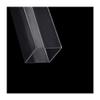 Clear Rigid Round Acrylic Glass Tube, Acrylic Square Tube for Aquarium Water Pipes and Garden Supplies, Multiple Sizes (30 × 30 × 2 mm) view 1