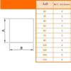 Clear Rigid Round Acrylic Glass Tube, Acrylic Square Tube for Aquarium Water Pipes and Garden Supplies, Multiple Sizes (30 × 30 × 2 mm) view 2