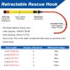 Insulated Hook Hot Stick, 3.3–13 ft, for Firefighting and Electrical Work view 2