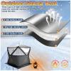 Ice Fishing Tent, Outdoor Sauna Tent for 3–5 People, Insulated Winter Shelter view 2