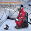 Ice Fishing Tent, Outdoor Sauna Tent for 3–5 People, Insulated Winter Shelter view 4