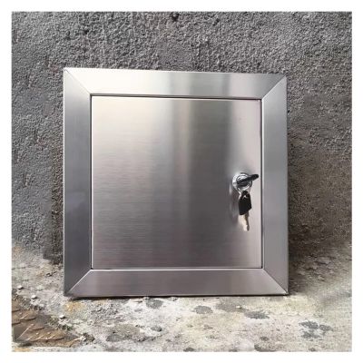Generic 304 Stainless Steel Drywall Access Panel, Lockable with Keys, 22 x 22 in (55 x 55 cm)