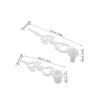 Uonlytech Elegant White Miniature Clock Hands view 2